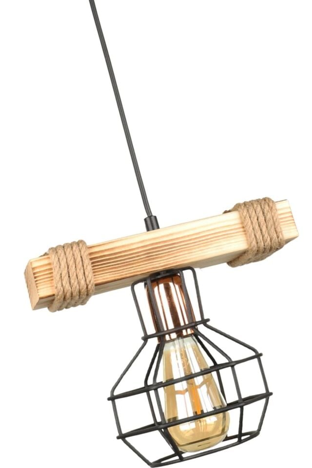 AVİZE AHŞAP LUMENİA TEKLİ 25X70CM