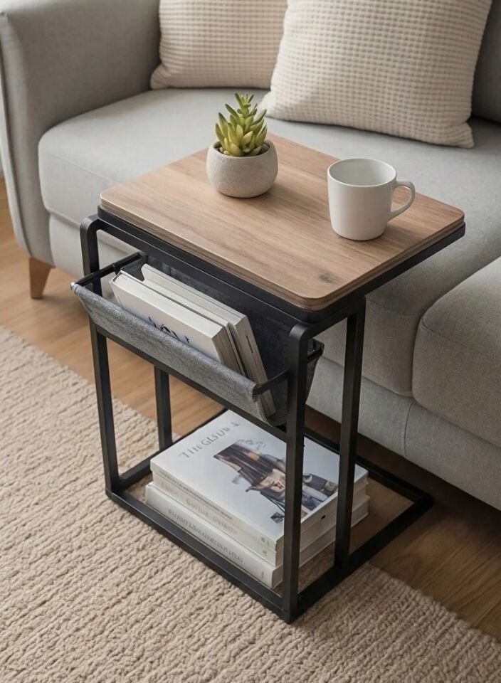 ORTA VE YAN SEHPA ÇAM 45x62x45CM