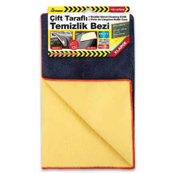 AUTOMIX ÇİFT TARAFLI TEMİZLİK BEZİ 40CM X 60CM