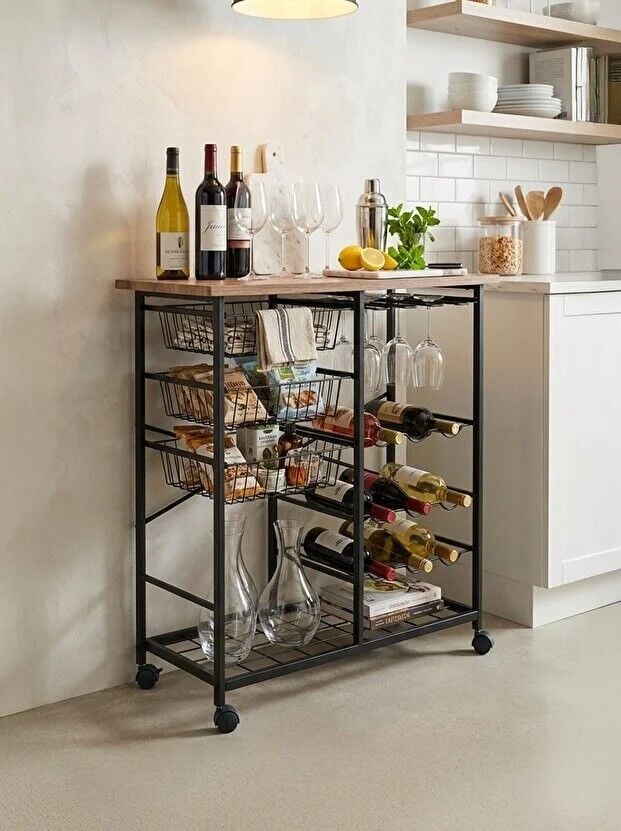 MASA BAR BANGO ÇAM 90x90x40CM