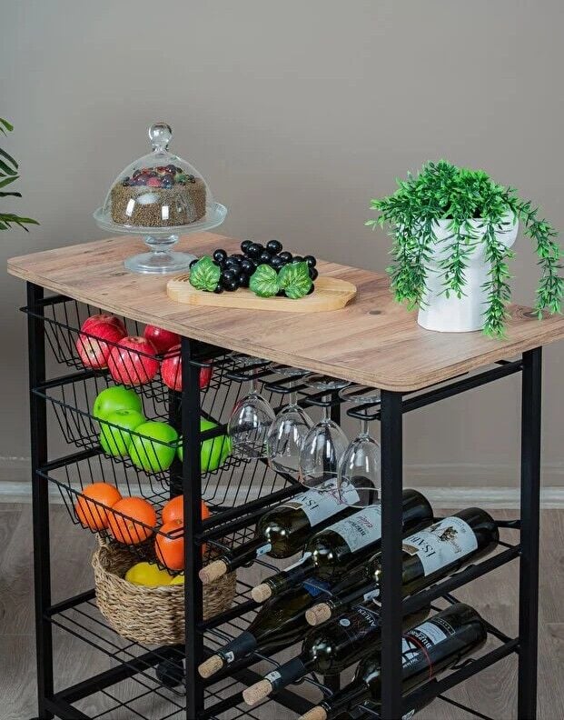 MASA BAR BANGO ÇAM 90x90x40CM