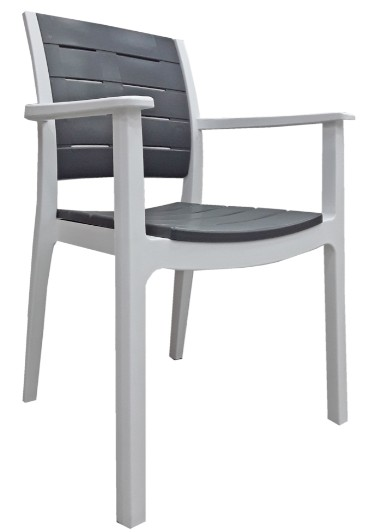 SANDALYE PEGASUS BEYAZ ANTRASIT