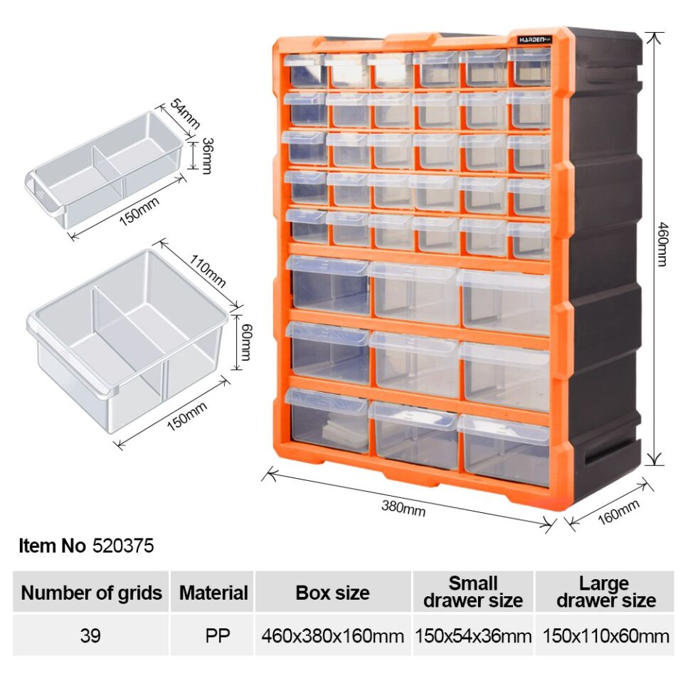 ORGANİZER ÇEKMECE 18 KUTU 383x465x159MM