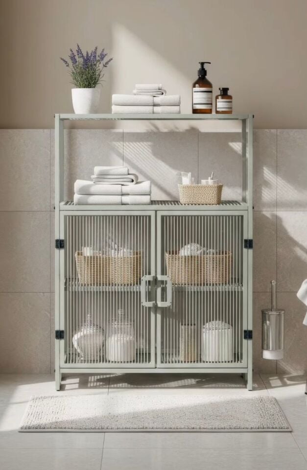 DOLAP 2 KAPAKLI 4 RAFLI 68x91,5x33CM