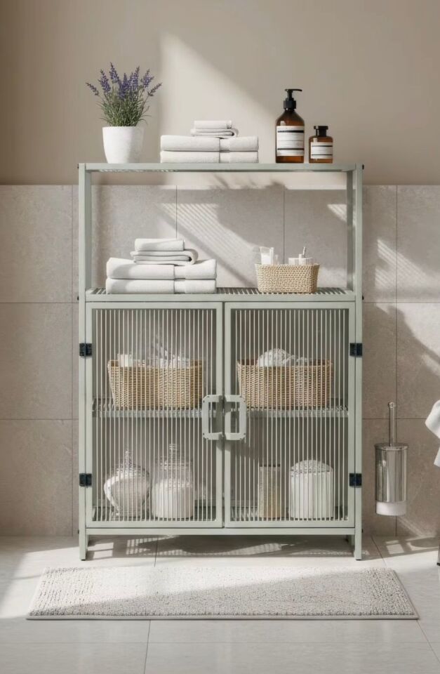 DOLAP 2 KAPAKLI 4 RAFLI 68x91,5x33CM