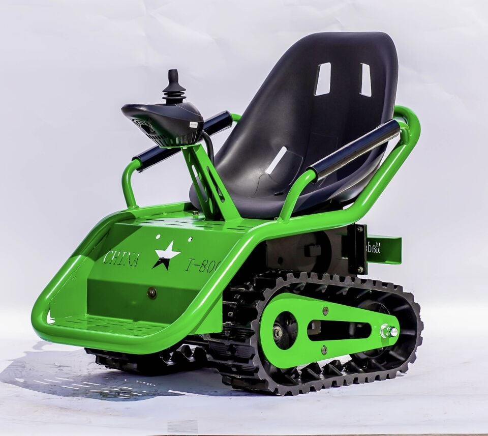 AKÜLÜ MİNİ PALETLİ TANK 24V20 AH UZAKTAN KUMANDALI