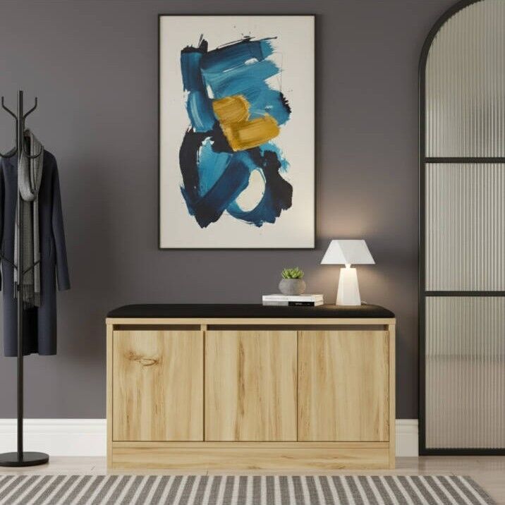 AYAKKABI DOLABI PUFLU ELNA 896*355*458 ÇAM