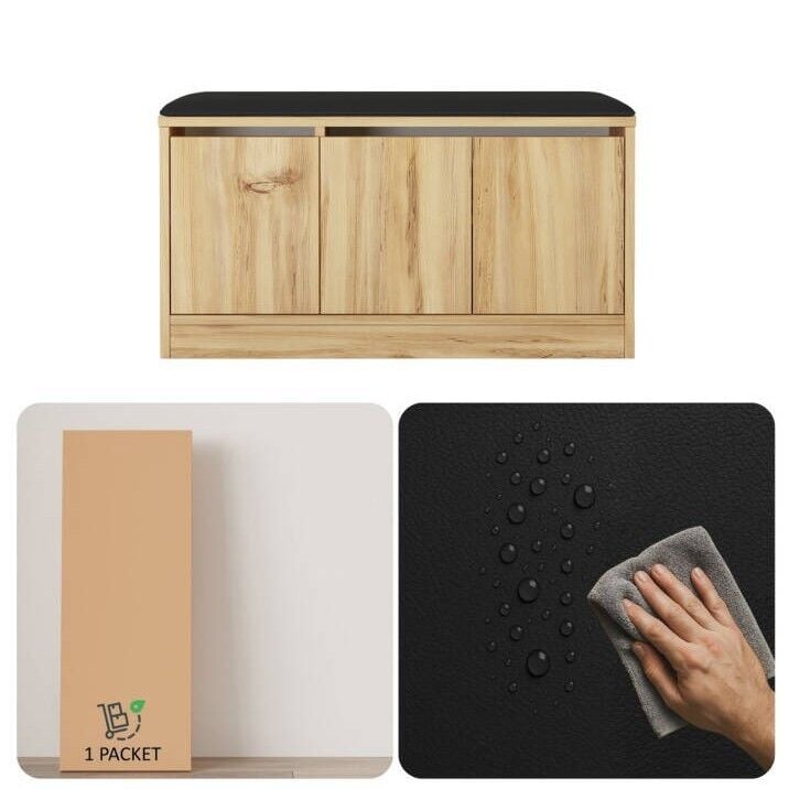 AYAKKABI DOLABI PUFLU ELNA 896*355*458 ÇAM