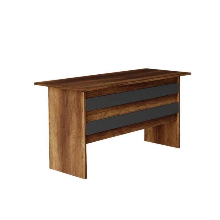 OFİS MASASI 1400x600x738MM BAROK/ANTRASİT