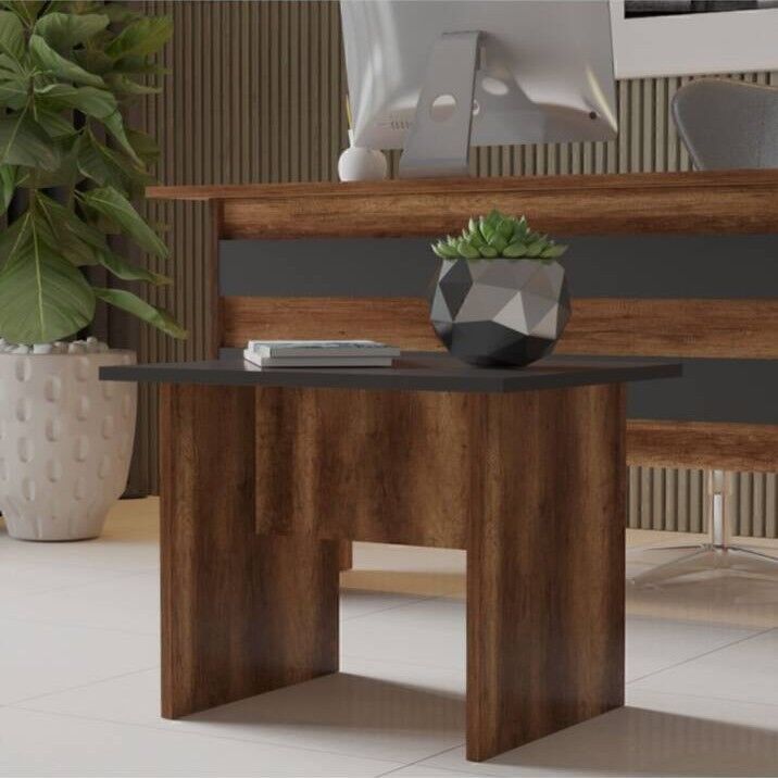 NET*/OFİS SEHPASI 600x500x463MM BAROK/ANTRASİT