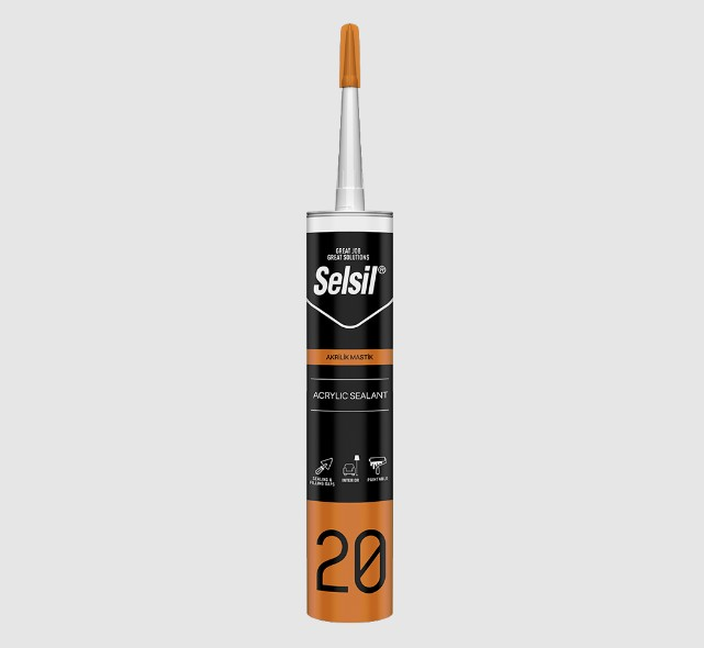 NET*/ MASTİK AKRİLİK BEYAZ 500 GR KOLİ/25AD TP