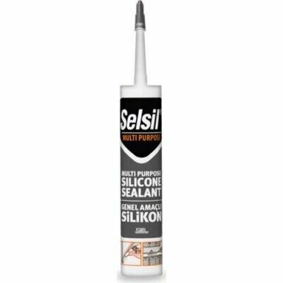 ORT-SİLİKON GENEL ŞEFFAF 280GR KOLİ/25AD TP