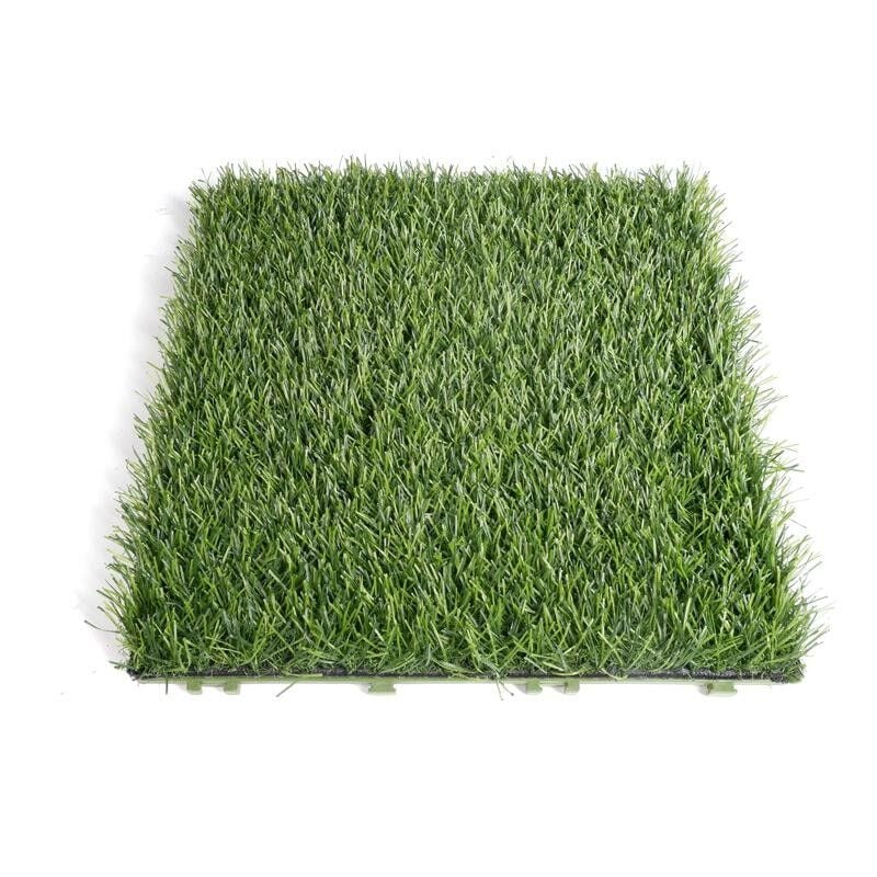 ZEMİN KAROSU KİLİTLİ SUNİ ÇİM BALKON BAHÇE 30x30CM