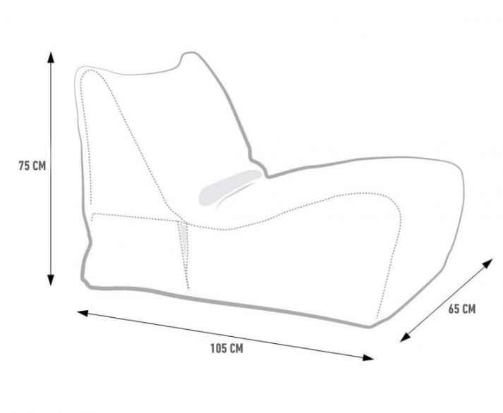 KOLTUK & YATAK PUF TRENDY KIRMIZI