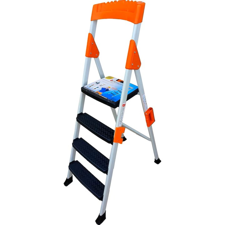 MERDİVEN 3+1 BASAMAK PLASTİK ''PROMAX''