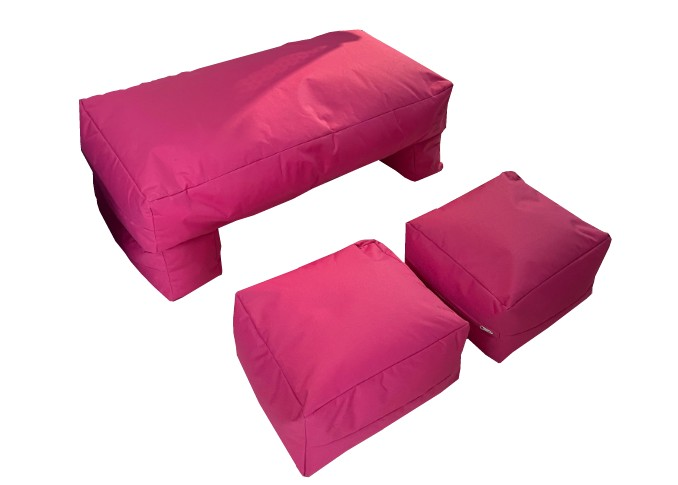 KOLTUK PUF ÇOCUK İKİLİ PEMBE