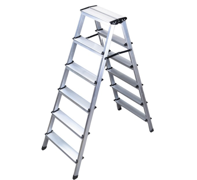 MERDİVEN 6+6  BASAMAK GALVANİZ PROFİL ''RİTA'' TP