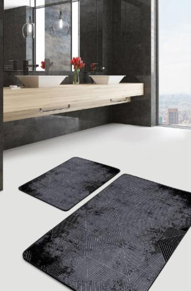 PASPAS ESKİTME DESENLİ GEOMETRİK MOTİF 2 Lİ SET
