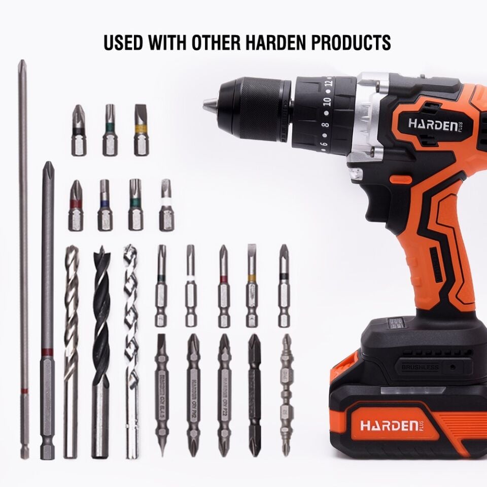 MATKAP AKÜLÜ KÖMÜRSÜZ DARBELİ 13MM 20V 1x4Ah