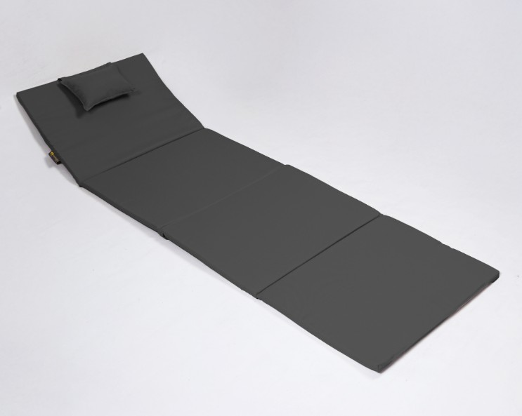 MİNDER ŞEZLONG KATLANIR ÇANTA & YASTIK ANTRASİT