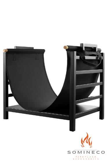 ODUNLUK METAL ÇANTALI ŞÖMİNE AKSESUAR SET 2 PRÇ
