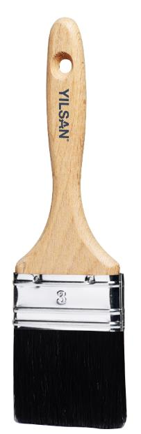 YAĞLI BOYA FIRÇASI SİYAH KIL AHŞAP SAPLI 3'' K/12