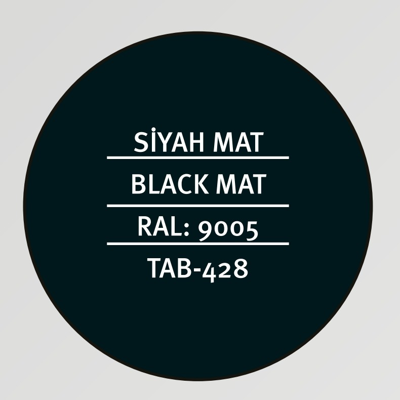ORT-SPREY BOYA AKRİLİK SİYAH MAT 400ML KOLİ/12AD T