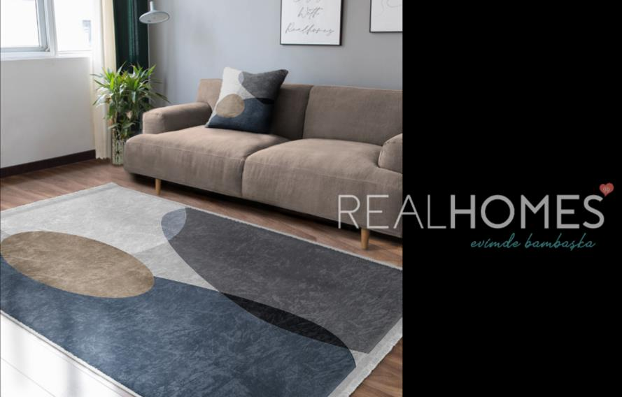 HALI KANVAS MOTİFLİ BOHEM 120X180CM