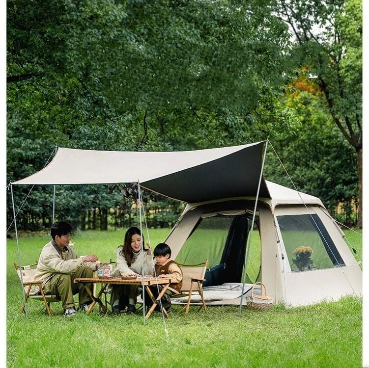 KAMP ÇADIRI TENTELİ 3 KİŞİLİK 2.4X2.4MT