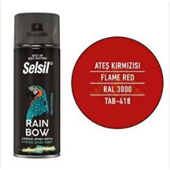 ORT-SPREY BOYA AKRİLİK ATEŞ KIRMIZI 400ML KOLİ/12A