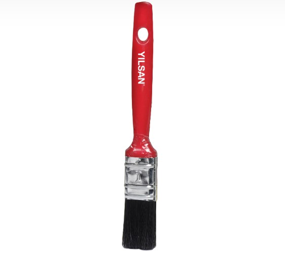 YAĞLI BOYA FIRÇASI PLASTİK SAPLI SİYAH KIL 1'' K/12