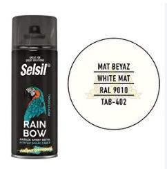SPREY BOYA AKRİLİK BEYAZ MAT 400ML KOLİ/12AD