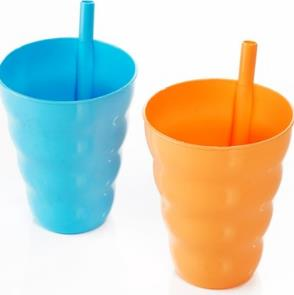 PİPETLİ BARDAK 2Lİ FUNNY