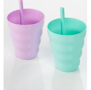 PİPETLİ BARDAK 2Lİ FUNNY