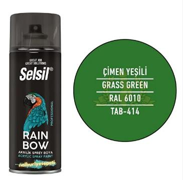ORT-SPREY BOYA AKRİLİK ÇİMEN YEŞİLİ 400ML KOLİ/12A