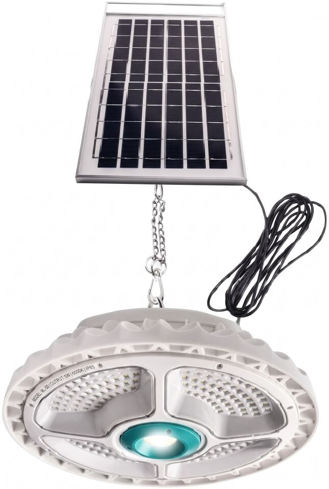 SOLAR LAMBA AVİZE ASMA LED SOLAR 400W 9000mAh