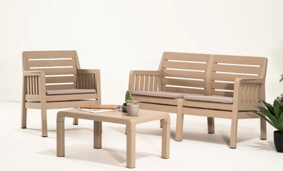 NET*/ OTURMA GRUBU 2+1+1 LARA MİNDERLİ CAPPUCİNO