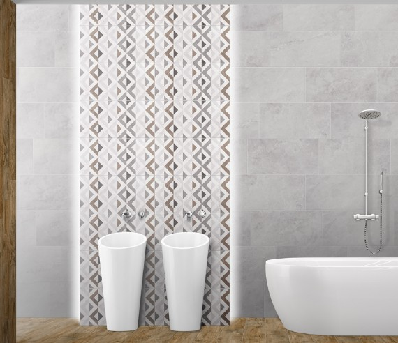 OUTLET/30X60 ROMA WHITE