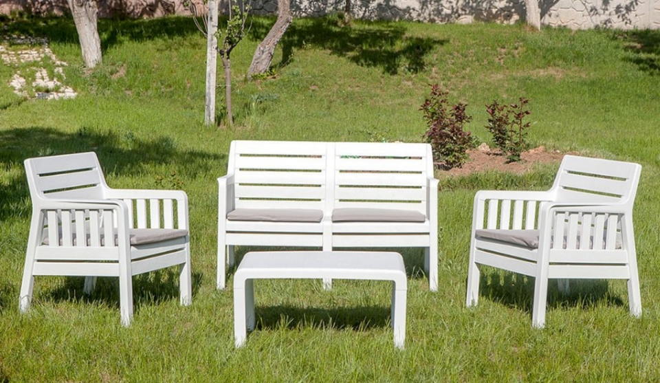 NET*/ OTURMA GRUBU 2+1+1 LARA MİNDERLİ BEYAZ