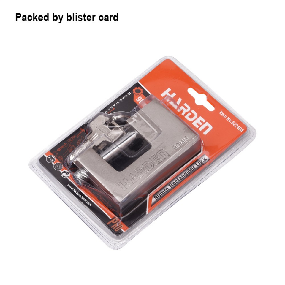 ASMA KİLİT KAYAR MİLLİ ÇELİK ASMA KİLİT 90MM