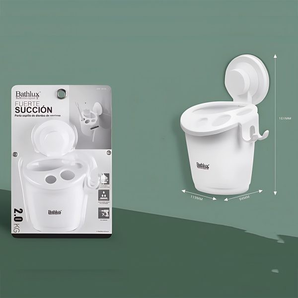 DİŞ FIRÇALIK 4 BÖLMELİ VANTUZLU TP