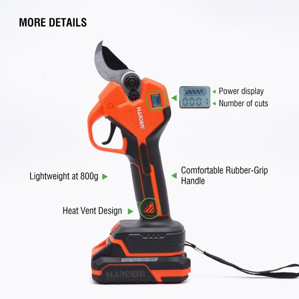 AKÜLÜ BUDAMA MAKASI 20V SET