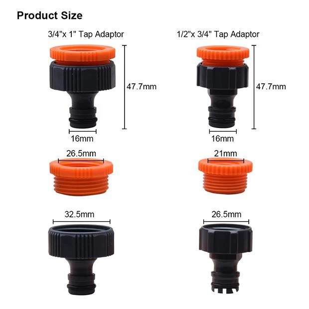 HORTUM MUSLUK ADAPTÖRÜ  3/4'' X1''