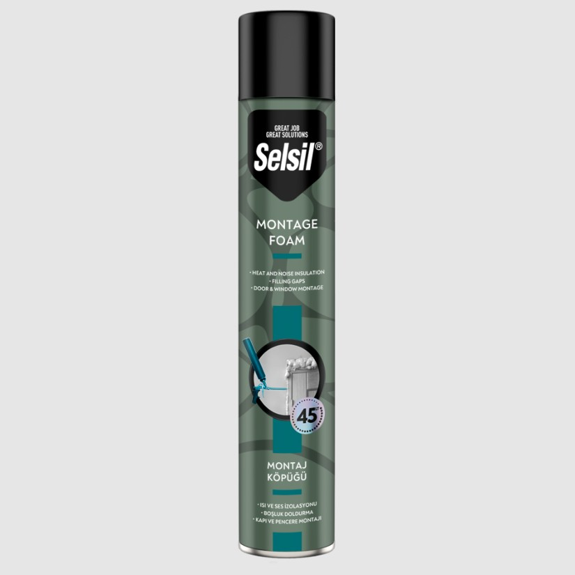 ORT-NET*/ MONTAJ KÖPÜK 845GR TURKUAZ DİZAYN  KOLİ