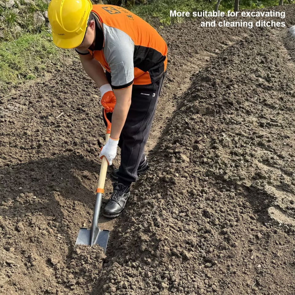 KÜREK Y SAPLI DÜZ AHŞAP SAPLI