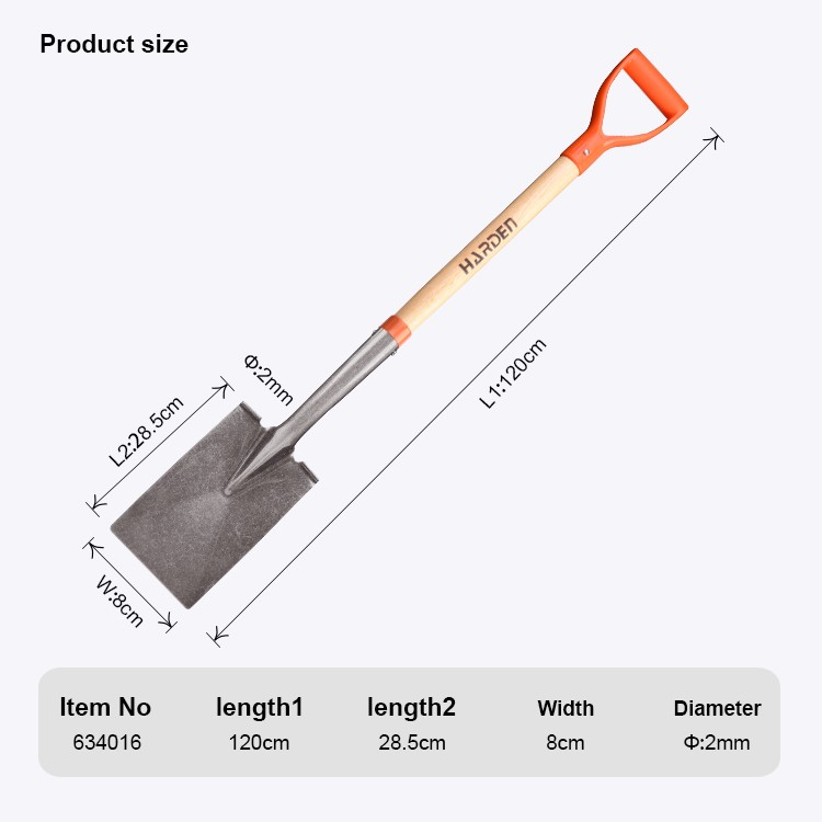 KÜREK Y SAPLI DÜZ AHŞAP SAPLI