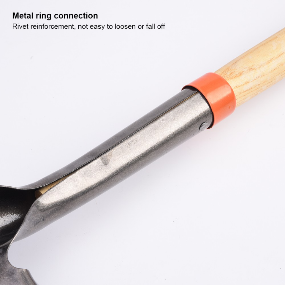 KÜREK UZUN AHŞAP SAPLI KARE