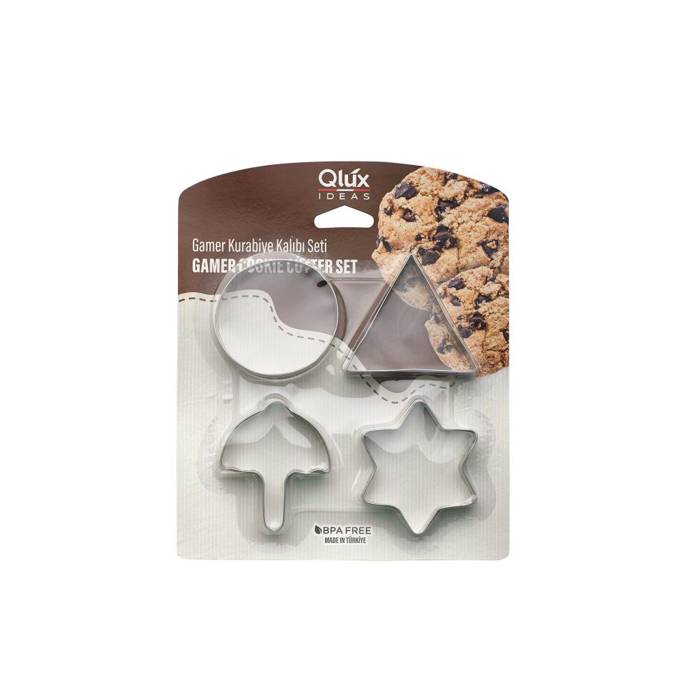 KURABİYE KALIBI METAL 4LÜ