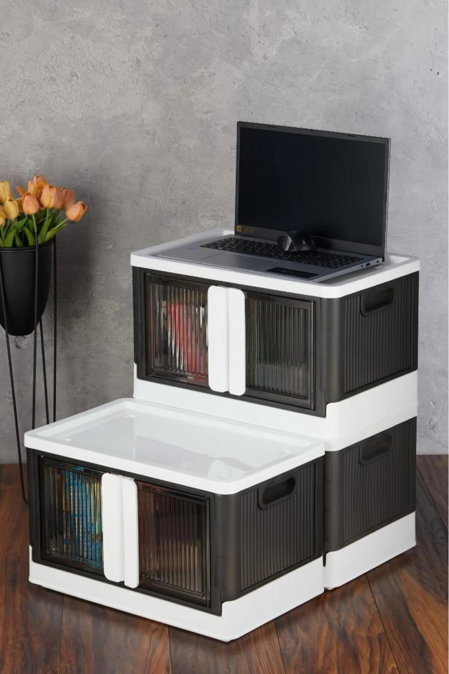 ÇOK AMAÇLI KATLANABİLİR KUTU ANTRASİT