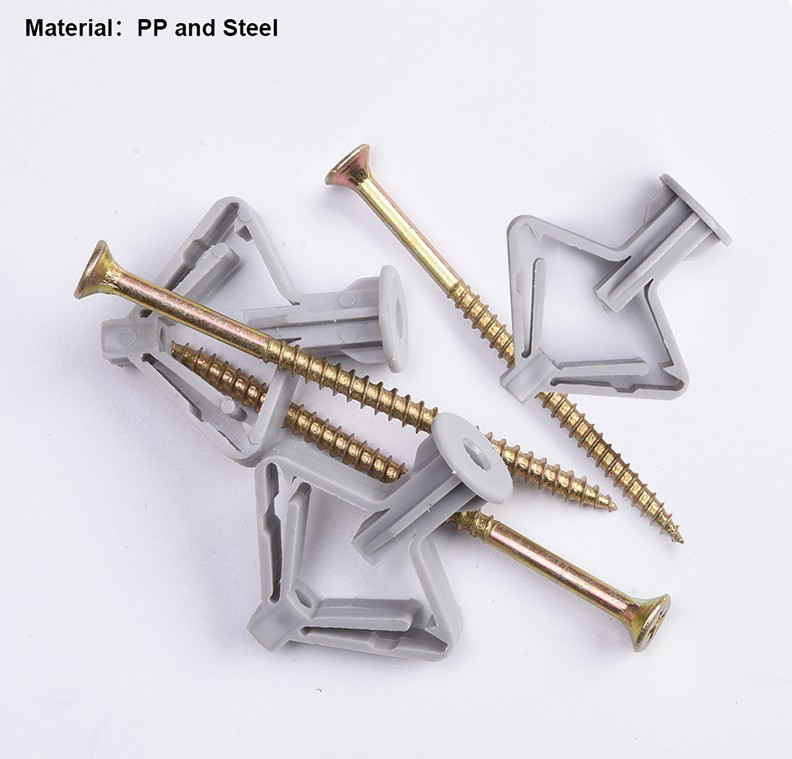 DÜBEL KELEBEK VİDALI DÜBEL SETİ 4-60MM 4PRC